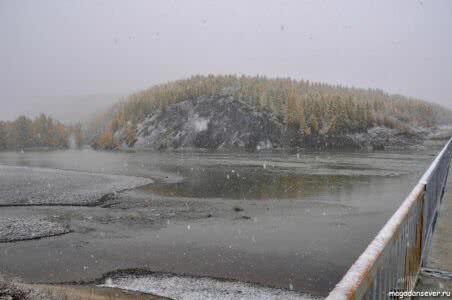 Тенькинская трасса, река Кулу