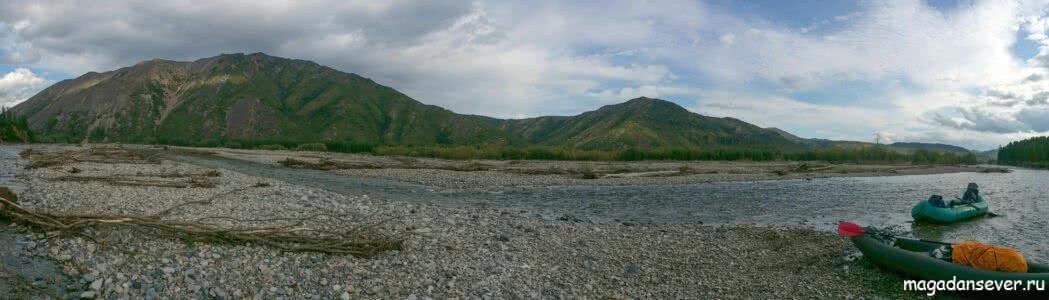 Панорама р. Иганджа. Фото Сергея Я.