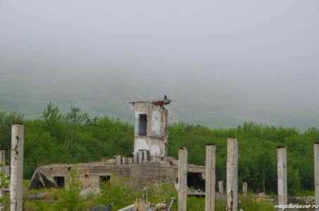 Развалины птицефабрики Северная