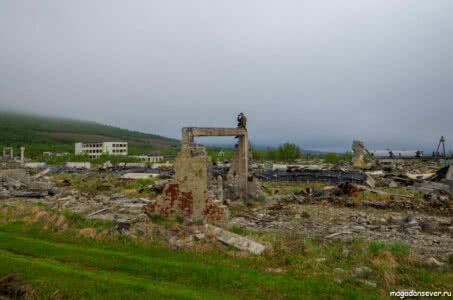 Развалины птицефабрики Северная
